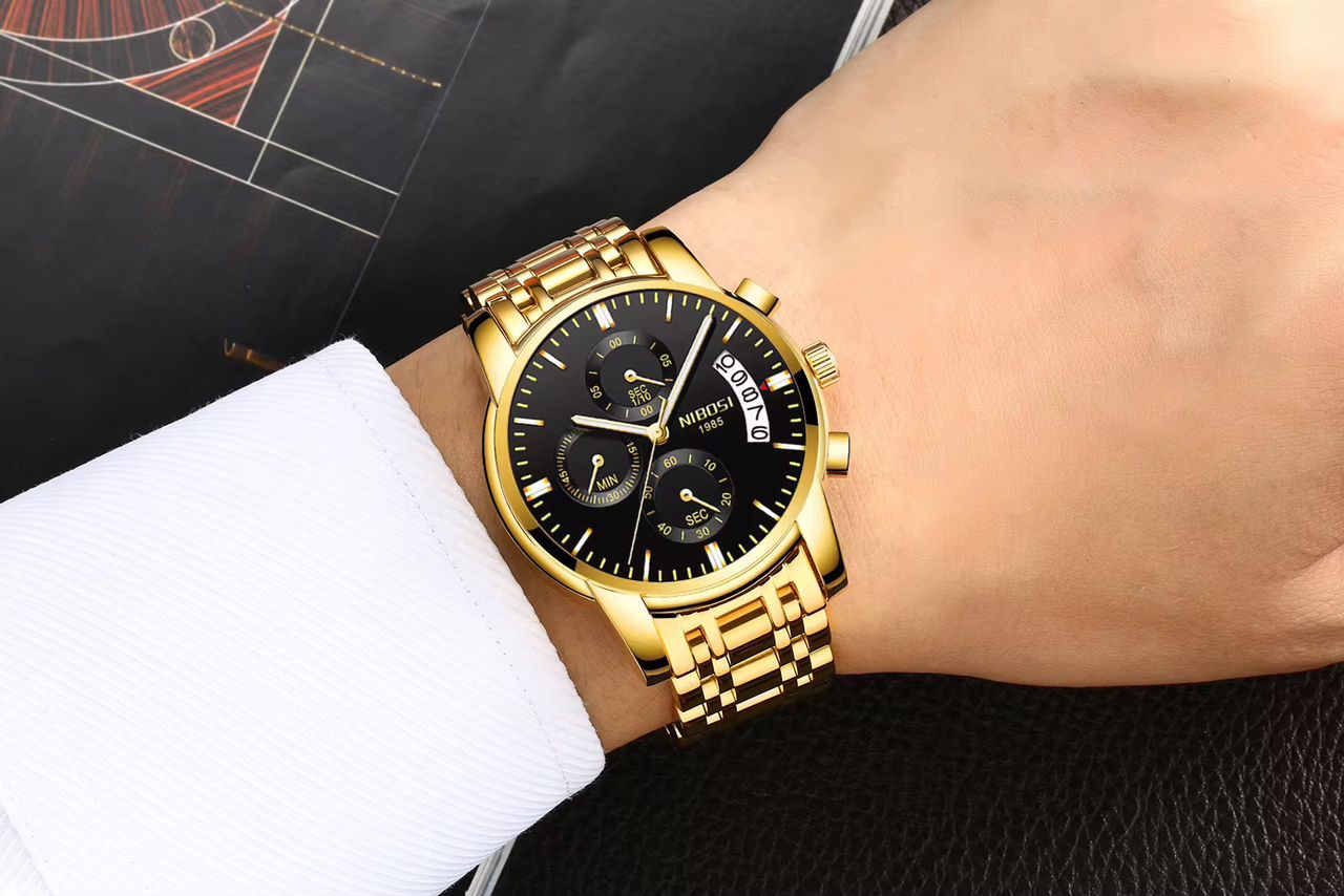 MONTRE DE LUXE QUARTZ POUR HOMME